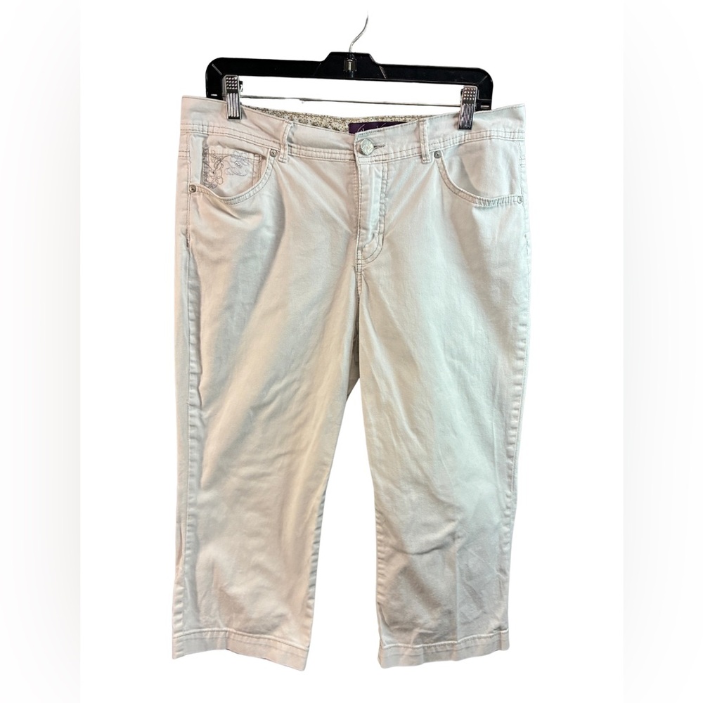 Gloria Vanderbilt Off-White Jeans